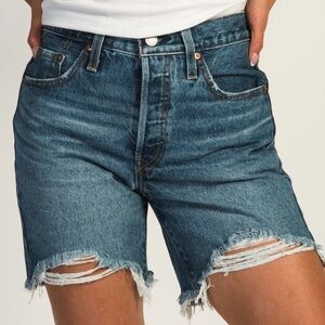 Levi's Blue Jean Shorts for Women